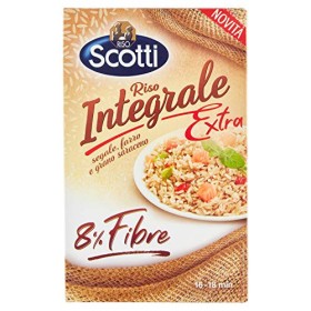 Riso Scotti - Riso 8% Fibre - Riso Integrale, Segale, Farro e Grano Saraceno - 500 gr