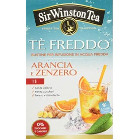 Sir Winston Tea Tè Freddo Arancia e Zenzero - Confezione da 3 x 18 bustine