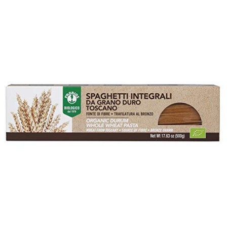 Probios Spaghetti di Frumento Integrali Bio - 12 confezioni da 500 gr