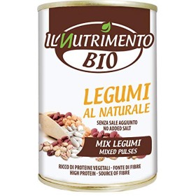 Probios - Il Nutrimento Mix 4 Legumi al Naturale - 12 confezioni da 400 gr