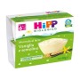 HiPP - Merenda Al Latte Bio, Gusto Vaniglia e Semolino, Confezione da 24 Vasetti da 100 g