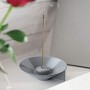 Guzzini Home Porta Zampirone, Candela e Incenso Rapa Nui, 14.6 x 4.4 cm, Bianco (White)