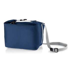 Guzzini Fashion On The Go Borsa Bauletto Termica, Poliestere, PVC, polietilenet, Stainless Steel, Blu, 07