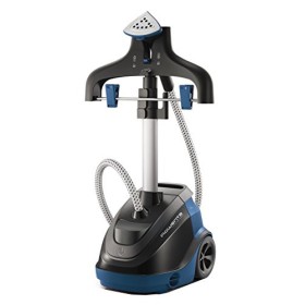 Rowenta IS6520 Stiratore Verticale, 1500 W, Riscaldamento in 45 secondi, Nero/Blu