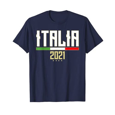 Italia 2021 Calcio italiani la bandiera Nazionale Italiana Maglietta