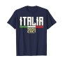 Italia 2021 Calcio italiani la bandiera Nazionale Italiana Maglietta