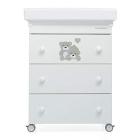 Foppapedretti Tenerorso, Bagnetto Fasciatoio, Bianco