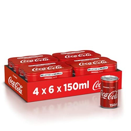 Coca-Cola Original Taste 150ml x24 (Lattina)