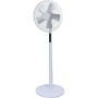 Ardes AR5D42PRW SILVERADO 42PRW Ventilatore a Piantana 5 Pale 40 cm Silver 3 Livelli di Velocità con Telecomando e Timer Comand