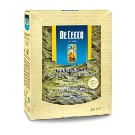 De Cecco Tagliatelle Uovo Spinaci - 250 g