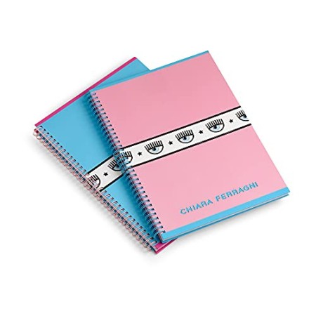 Maxi Quaderni Spiralati CHIARA FERRAGNI x Pigna, conf. 4 pz