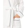 Amazon Essentials Accappatoio Leggero a Nido d'Ape Bathrobes, Bianco-dnu, XX-Large