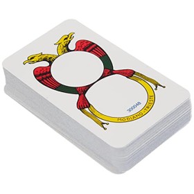 Modiano- Carte da Gioco del 150° Anniversario, Colore Napoletane Marroni, 300082