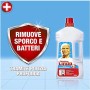 Mastro Lindo Detersivo Igienizzante Lavapavimenti, Liquido Multiuso, 6 Confezioni (6x950 ml), Candeggina, Eucalipto, Maxi Format