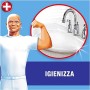 Mastro Lindo Detersivo Igienizzante Lavapavimenti, Liquido Multiuso, 6 Confezioni (6x950 ml), Candeggina, Eucalipto, Maxi Format
