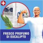 Mastro Lindo Detersivo Igienizzante Lavapavimenti, Liquido Multiuso, 6 Confezioni (6x950 ml), Candeggina, Eucalipto, Maxi Format