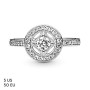 Pandora Anello con Sigillo Stemma Donna argento - 191006CZ-58