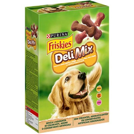 Friskies - Delimix, Al Gusto di Manzo, Pollame e Selvaggina - 500 g