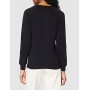 Champion Felpa Classic Logo, Nero, S Donna