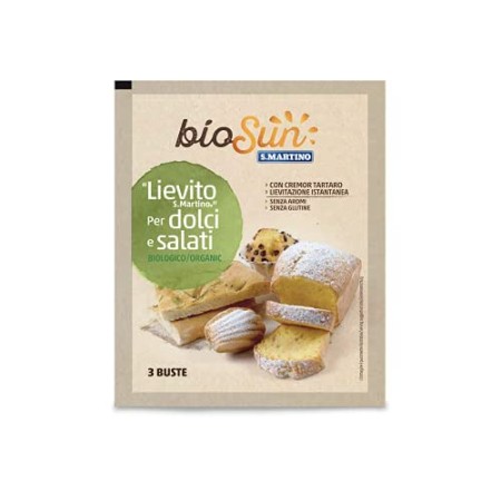 San Martino - Lievito Bio Senza Glutine - 48 Gr