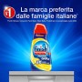 Finish Powergel, Gel Detersivo per Lavastoviglie Liquido, Multiazione, Limone Sgrassante, 250 Lavaggi, 5 Confezioni da 50 Lavagg
