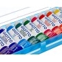 Giotto- Tubetti Tempera 7,5 ml-assortito-3025 00 (conf.12), 49658X
