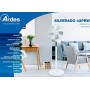 Ardes AR5D42PRW SILVERADO 42PRW Ventilatore a Piantana 5 Pale 40 cm Silver 3 Livelli di Velocità con Telecomando e Timer Comand