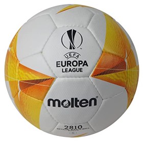 Molten Replika Ball UEFA - Palla da allenamento, colore: Bianco/Arancione/Nero 5