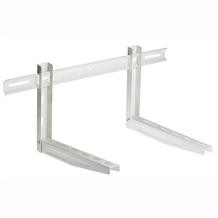 La Ventilazione EPSR420M Staffa Universale Mini a Parete per Unità Esterne Condizionamento 420x300x700 mm, Bianco