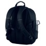 Zaino Active Invicta , BENIN , Nero , 25 Lt , Tasca laterale in rete , Trekking Scuola e Tempo libero