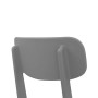 Tuoni 114 Sedia Chapeau Popipropilene Grigia, H81D45W39 HS45