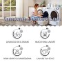 TAOCOCO Copridivano Poltrona Impermeabile Divano Protector Mobili Coperture su Due Lati per Cani/Gatti Letto con Divano Slipcove