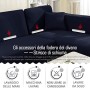 TAOCOCO Copridivano Poltrona Impermeabile Divano Protector Mobili Coperture su Due Lati per Cani/Gatti Letto con Divano Slipcove