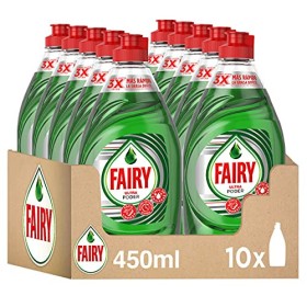 Fairy Ultra Poter - Lavastoviglie a mano, 4,5 l (10 x 450 ml), ottimo potere antigrasso