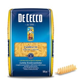 De Cecco - Fusilli 34, Pasta di semola di Grano duro - 500 g