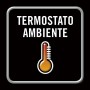 Imetec Living Air C4-100 Termoventilatore, 2000 W, Compatto ed Elegante, Silenzioso, Termostato Ambiente