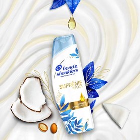 Head & Shoulders Antiforfora Shampoo Suprême Idrata Con Olii Di Argan E Cocco, 900 ml