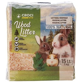 Croci Lettiera per Conigli Vegetale Confezione da 1 Kg