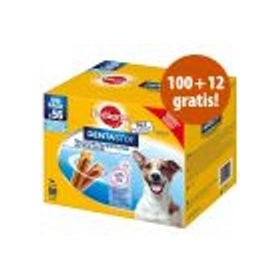 100 + 12 gratis! 112 x Pedigree Dentastix - cani medi (10-25 kg)