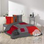 Douceur d'Interieur Copripiumino matrimoniale 240 x 220 cm e 2 federe, 100% Cotone 57 Fili, Stampa: Quadro