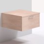 OGOMONDO Cassettiera in Laminato sospesa per Mensoloni lavabi da appoggio arredo Bagno Vari Colori Made in Italy