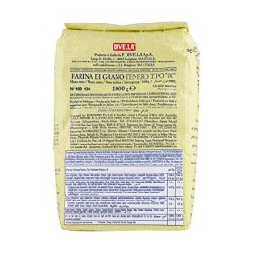 Divella Farina Tipo 00 Per Creme e Dolci 10 Pezzi Da 1000 Gr