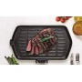 Bialetti Grill, Ghisa, Nero, 0 cm
