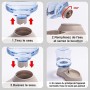 YGJT Distributori Automatici di Cibo/Aqua per Gatti e Cani Pet Feeder Automatico - 2 Pezzi - 3.75L Prodotti per Animali Domestic