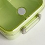 B-Hungry® - Set Pranzo 2.0 - Supporta i senzatetto - Contenitore per Alimenti con Astuccio e Posate in Fibra di bambù e Pratic