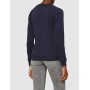 Champion Felpa Classic Logo, Blu, XL Donna