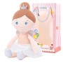 Gloveleya Peluche Bambola Peluche Pupazzo di pezza Regalo per Bambina Morbido e Sicuro da Giocare 40 cm Baby Doll Series - Angel