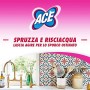 ACE Spray Sgrassatore Candeggina - Edizione Maioliche - Cartone da 10 Spray x750Ml