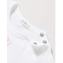 United Colors of Benetton 3I1XMM254 Maglietta, Bianco (Bianco/Blu 101), 74 Unisex-Bimbi