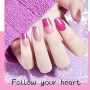 Allenbelle Smalto Semipermanente Camaleonte Nail Polish UV LED Gel Unghie (Kit di 6 pcs 7.3ML/pc)